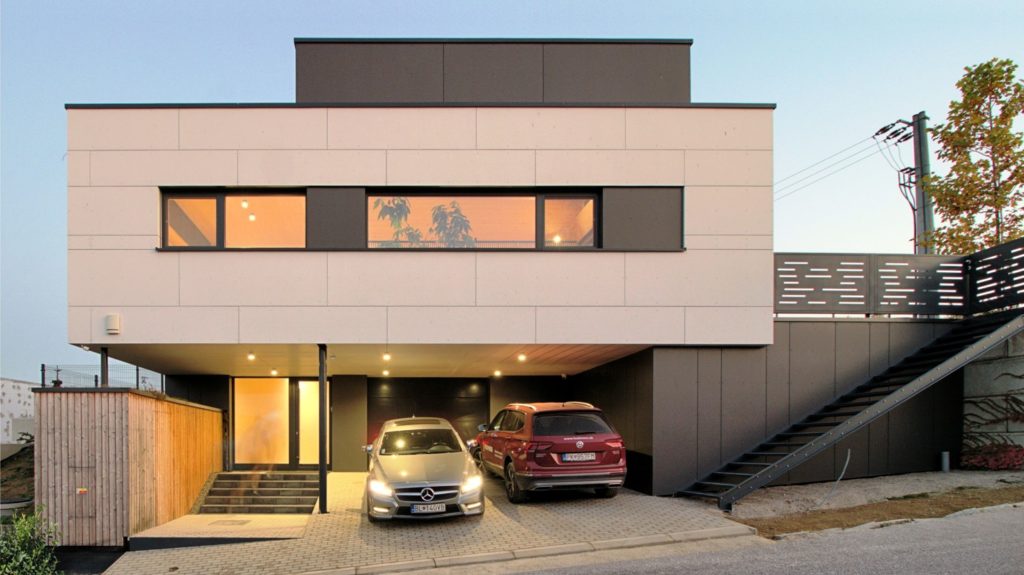 Rodinný dom CLT 14 dom vo svahu Peráček