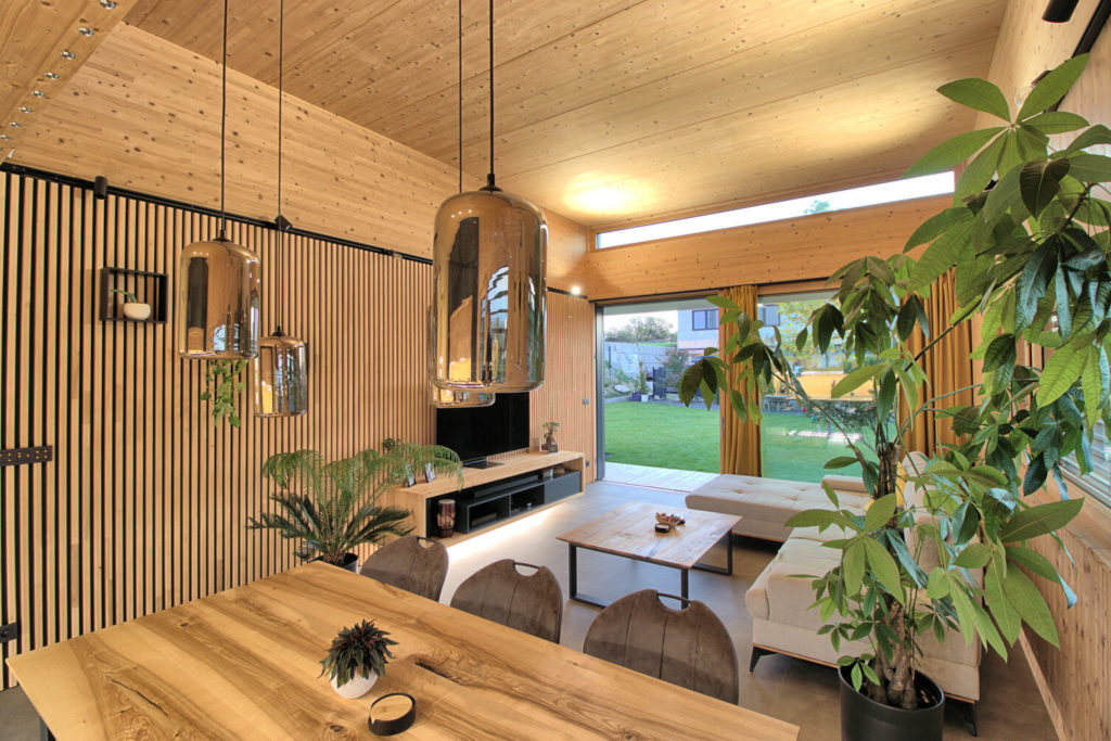 Rodinný dom CLT 14 vysoký strop Peráček