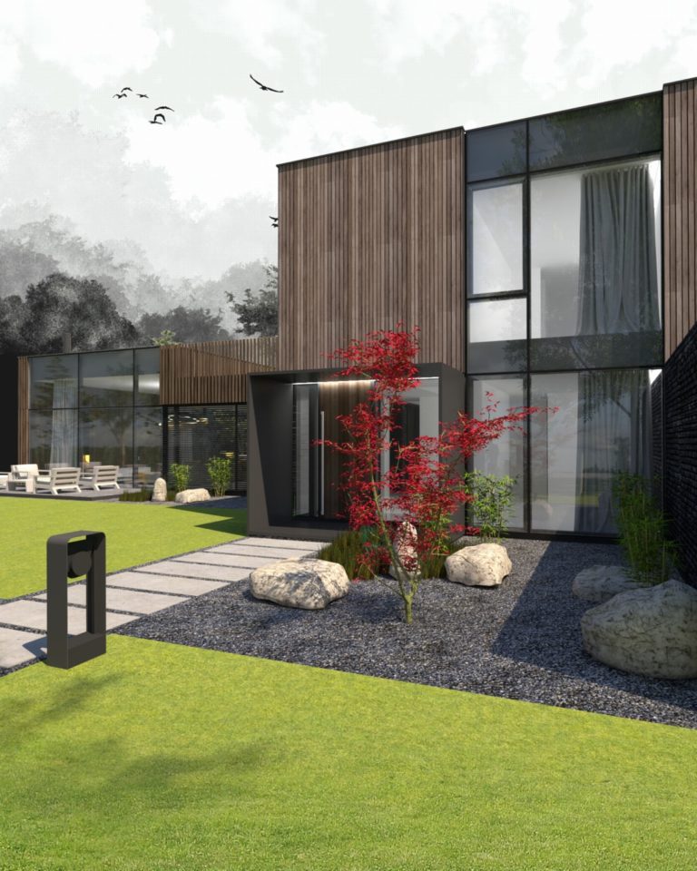 Rodinný dom CLT 33 závetrie Molnár Peráček