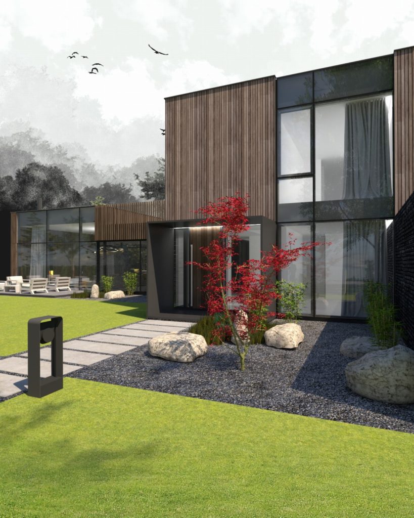 Rodinný dom CLT 33 závetrie Molnár Peráček