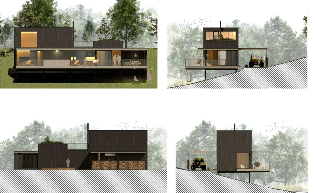 Chata CLT34 pohľady Peráček