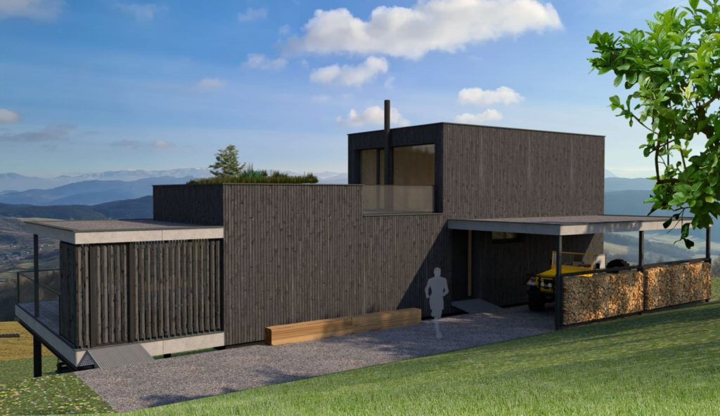 Chata CLT 34 prístrešok Peráček