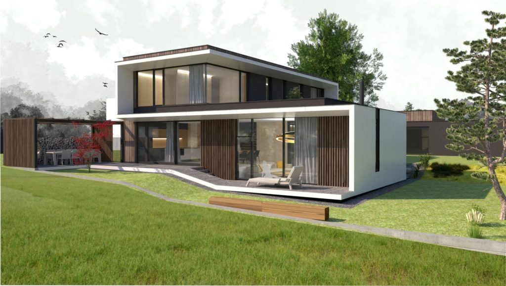 Rodinný dom CLT 33_V2 terasa Molnár Peráček