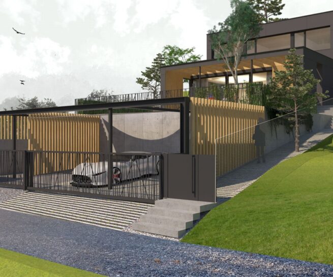 Chata CLT 35 lamely atelier Peráček