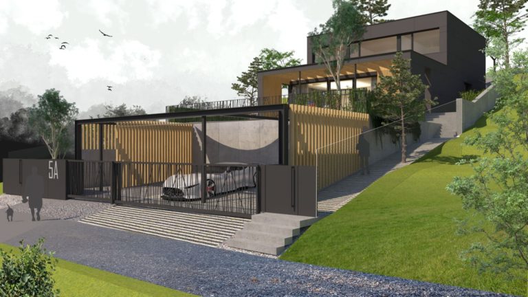 Chata CLT 35 lamely atelier Peráček