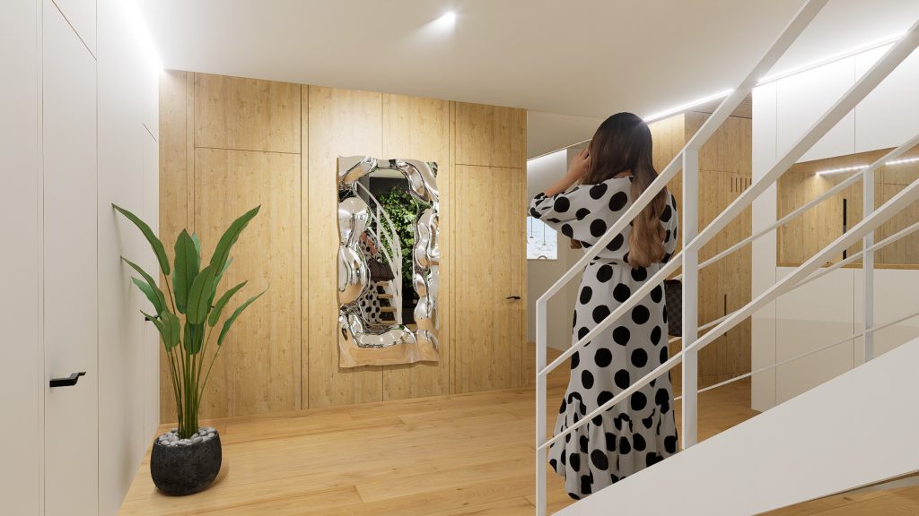 návrh interiéru atelier Peráček hala