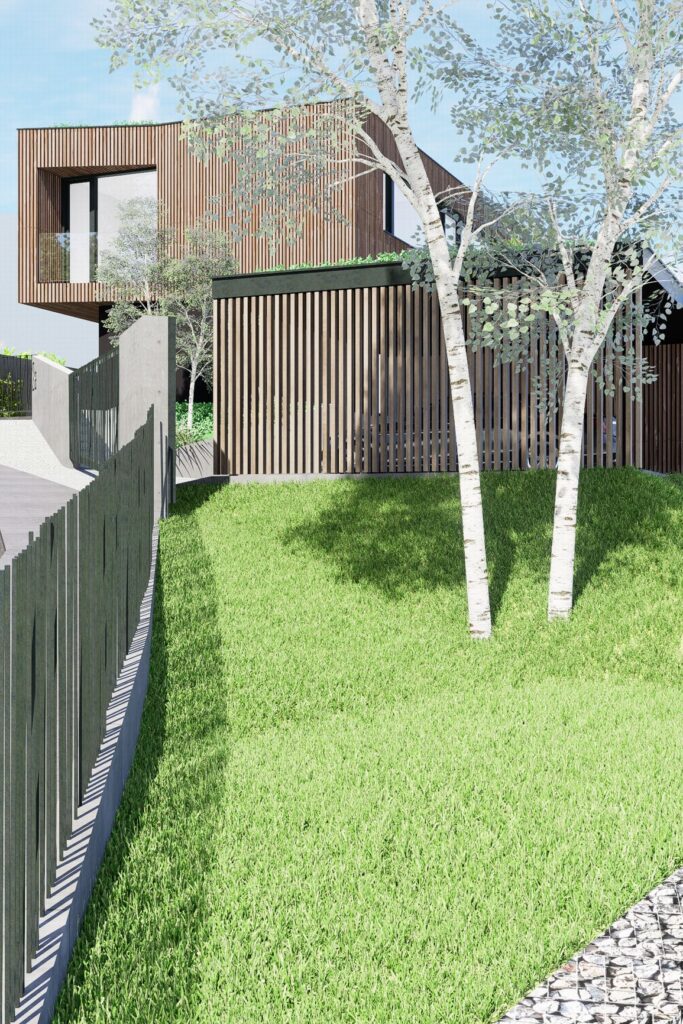 Rodinný dom CLT 40 lamely