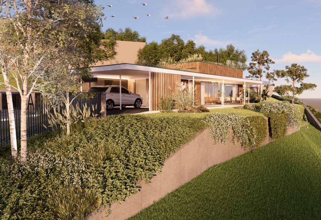 Rodinný dom CLT 42 kaskáda