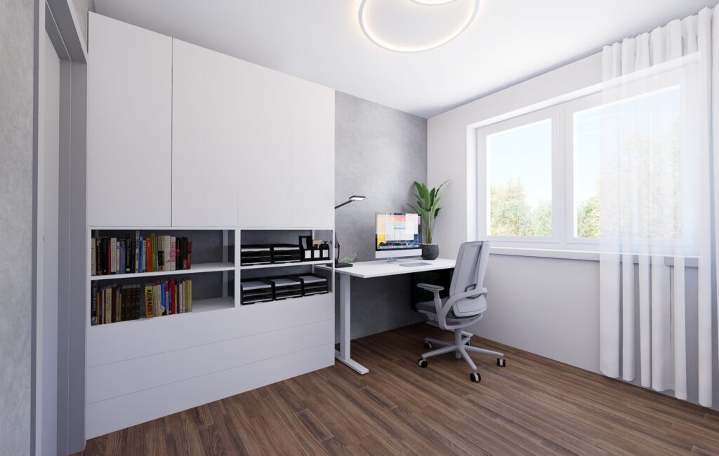 Interiéru bytu v Marianke office
