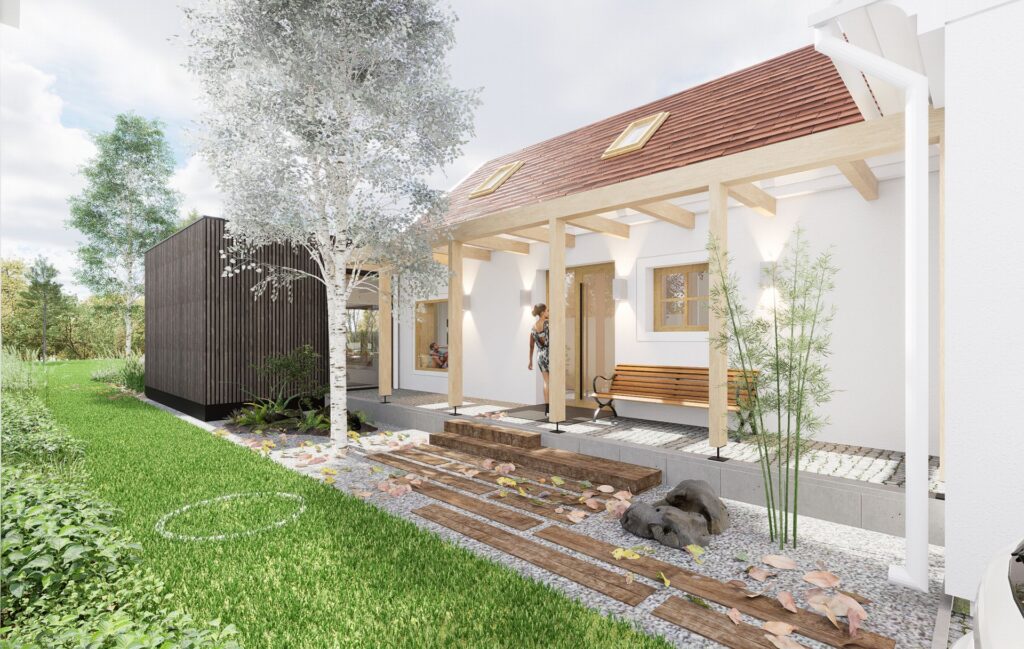 Dostavba vidieckeho domu Peráček dvor