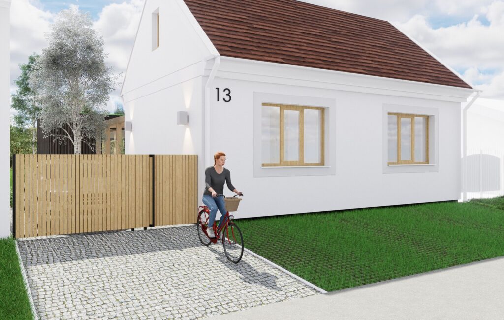 Dostavba vidieckeho domu Peráček brána