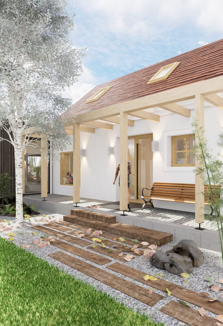 Dostavba vidieckeho domu Peráček gánok