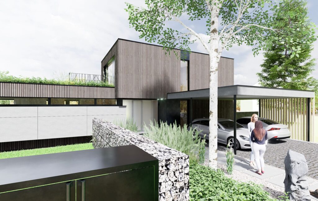 Rodinný CLT dom atelier Peráček predpolie