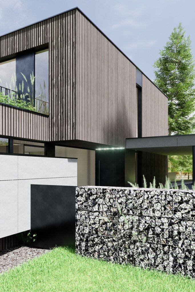 Rodinný CLT dom atelier Peráček vstup