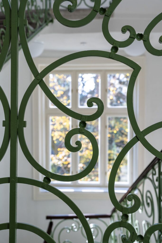 atelier Peráček NKP Šulekova 3 zábradlie