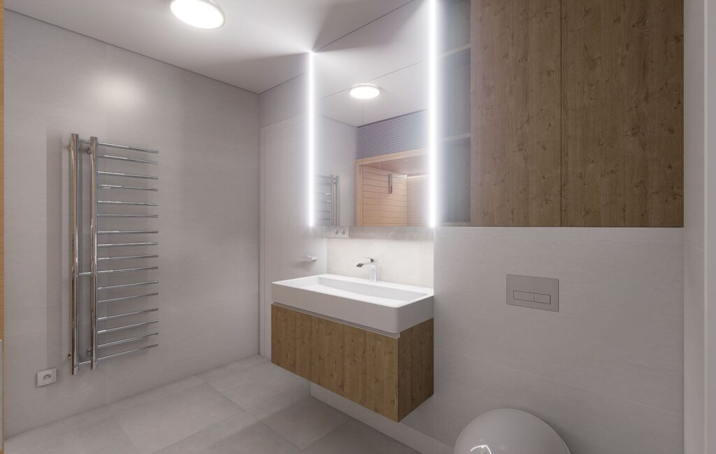 Interiér rodinného domu CLT, atelier Peráček