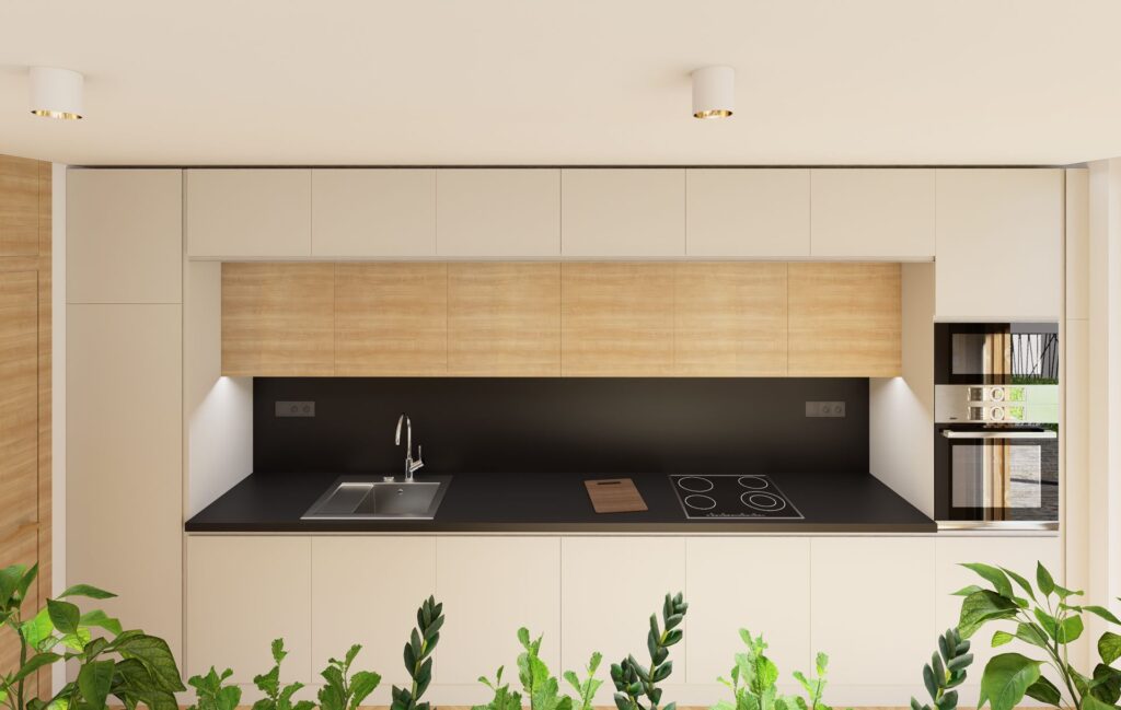 Interiér rodinného domu CLT, atelier Peráček