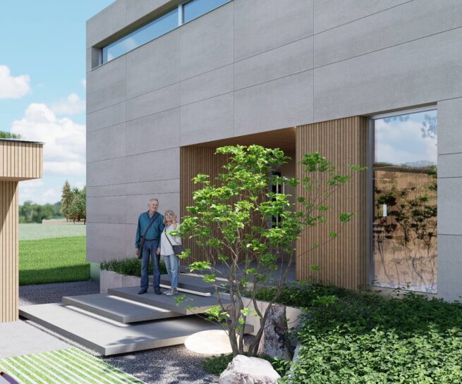 Dom medzi smrekmi CLT 48 ateliér Peráček, titulka